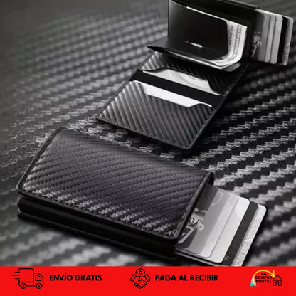 BILLETERA ANTIDECT - Con Tecnología Anti Escaneo