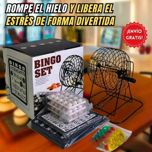 BINGO FAMILIAR - Reuniones Navideñas Felices Sin Distracción Digital