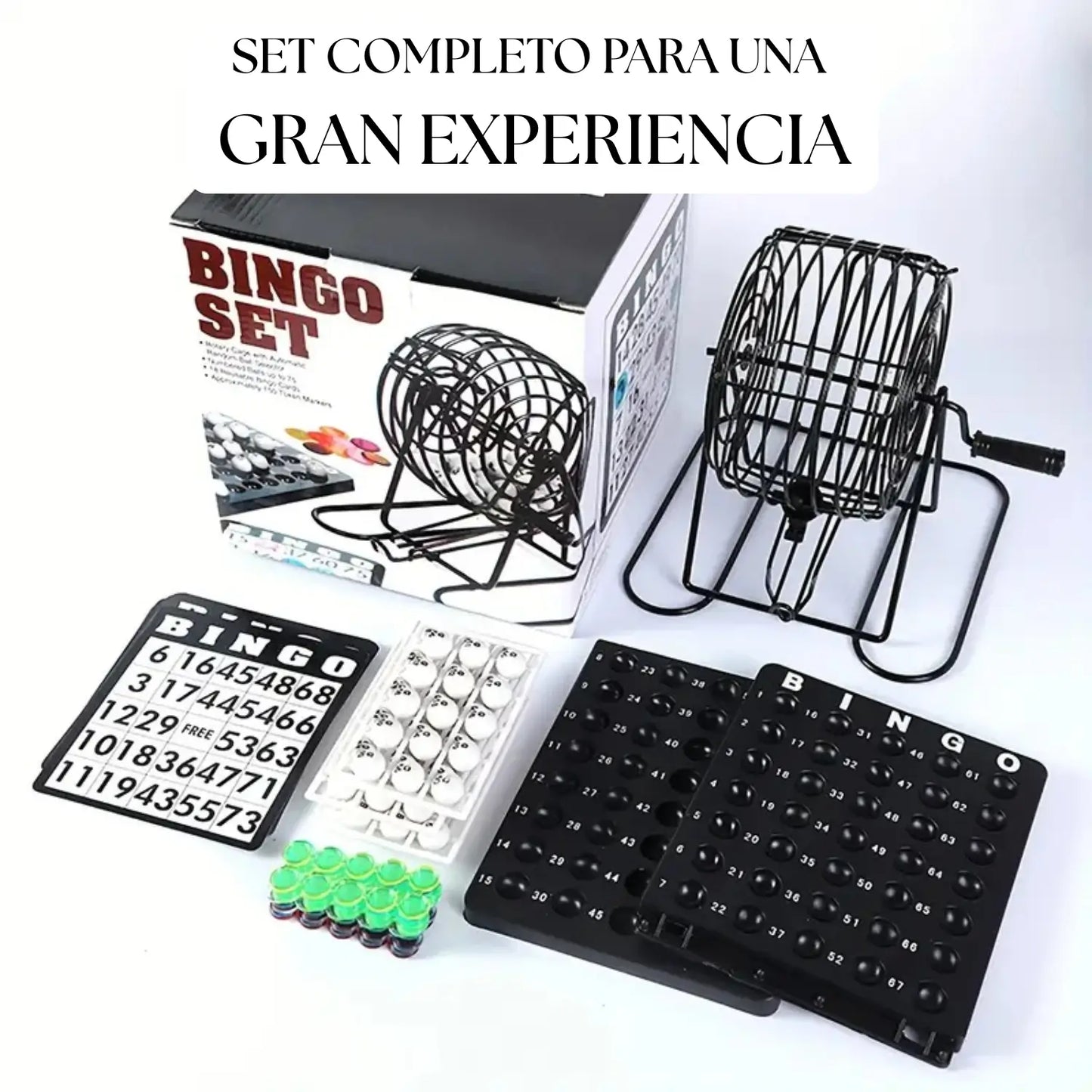 BINGO FAMILIAR - Reuniones Navideñas Felices Sin Distracción Digital