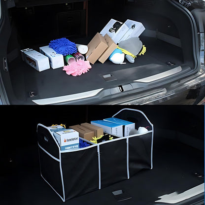 ORGANIZADOR CARGUERO PLUS - Plegable y con manijas para cargar🚗