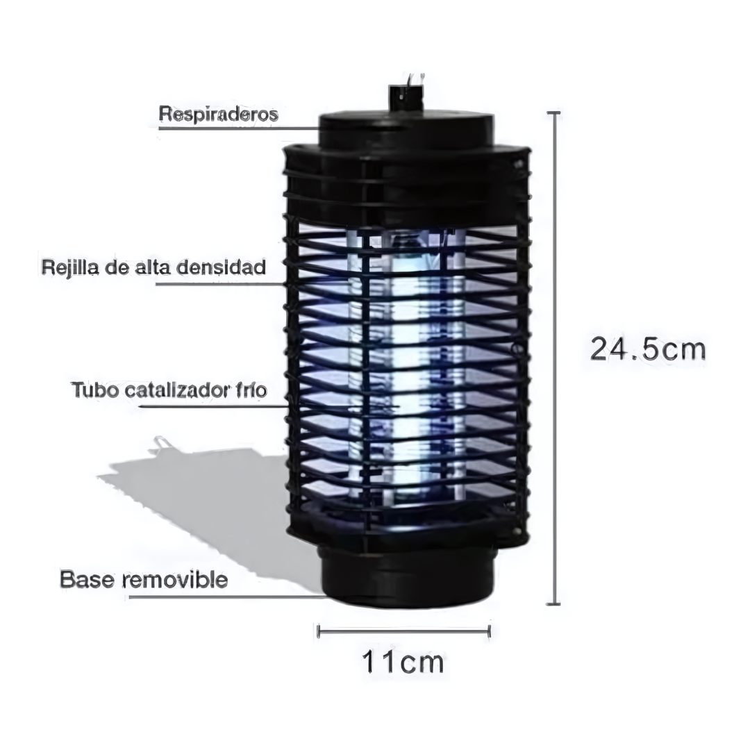 LAMPARA MATA MOSQUITOS PRO - Dile adios a esas noches de zumbidos.