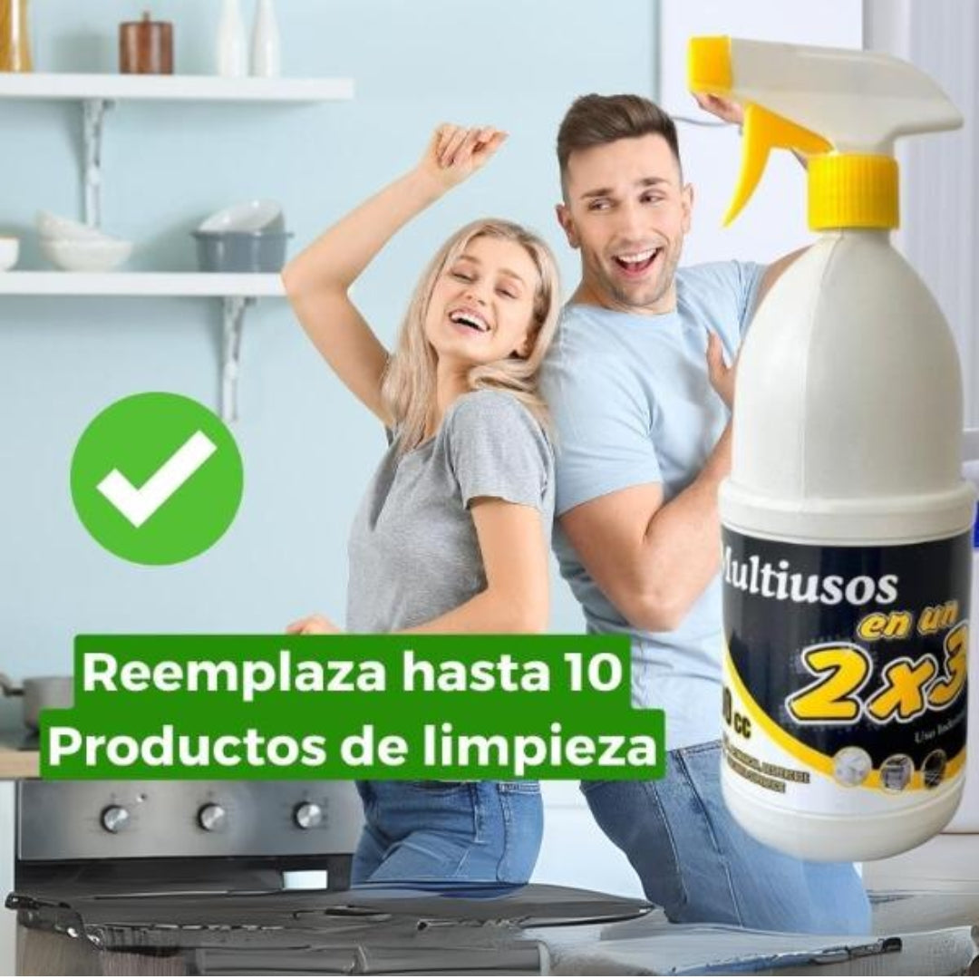 MULTIUSOS CLEAN 2x3 - Mantiene tu hogar limpio y libre de bacterias.