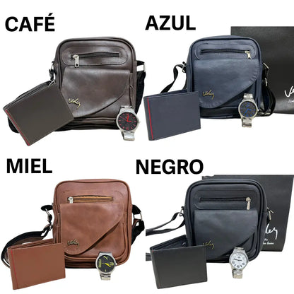 Set Vélez X2 El Regalo Para Hombres con Estilo + OBSEQUIO Reloj Elegante.