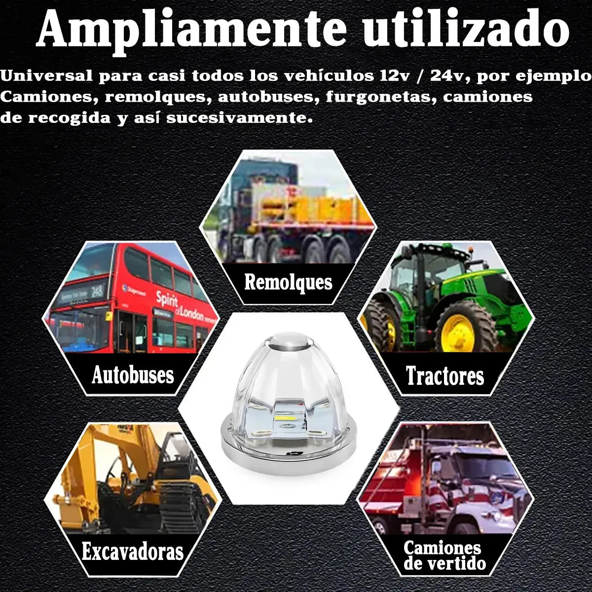 LUZ ESTRELLA TRUCK -Ilumina tu camino No pases desapercibido | Set X 2 Mejor Calidad del Mercado