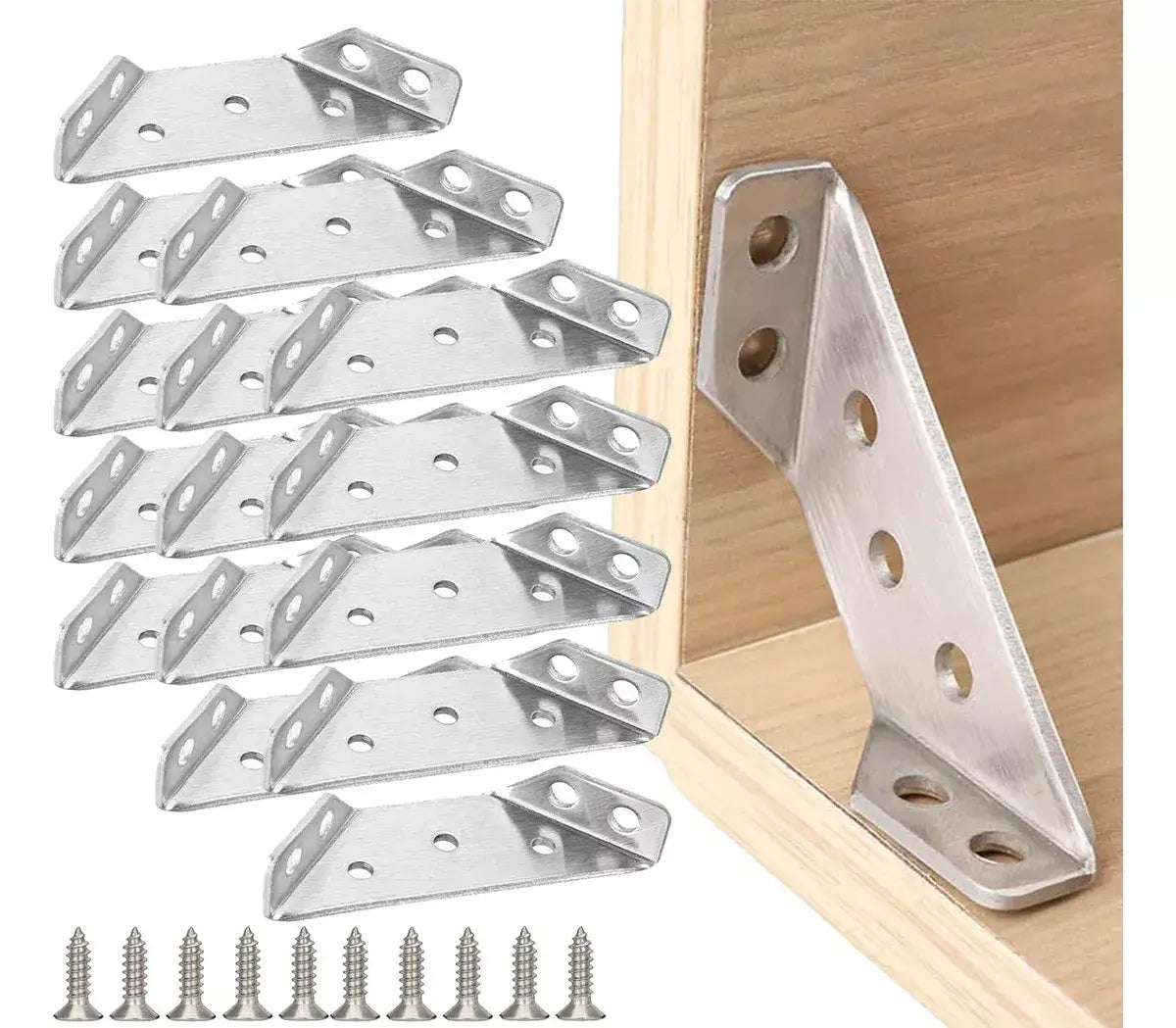 CONECTOR DE ESQUINA UNIVERSAL - Set x10 Unidades