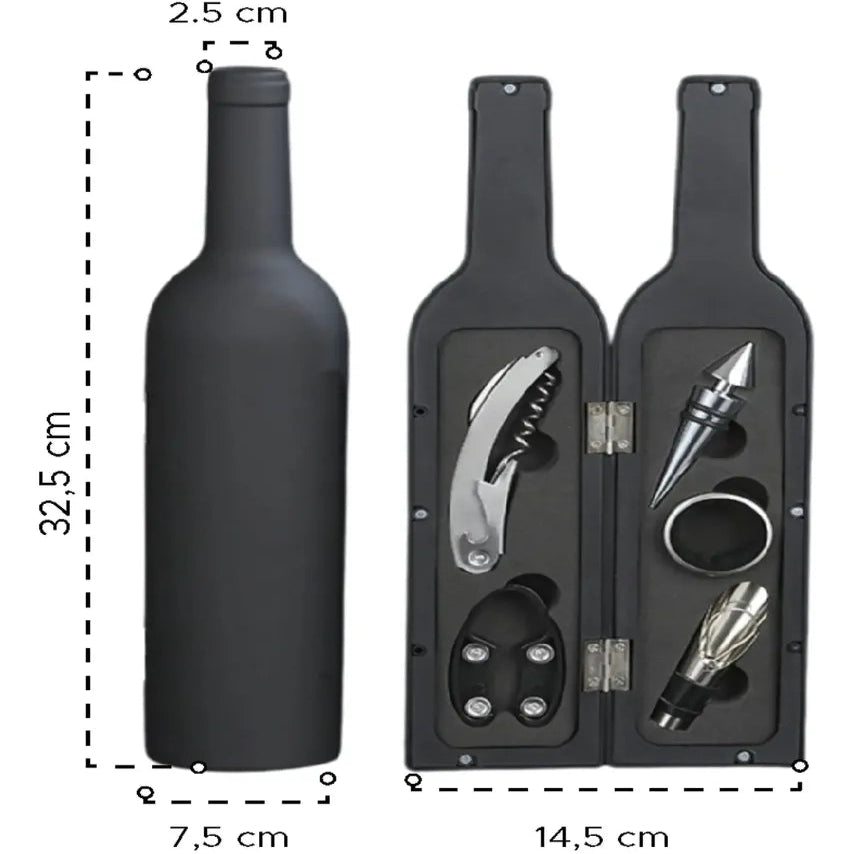 Kit Destapador de Vinos Premium