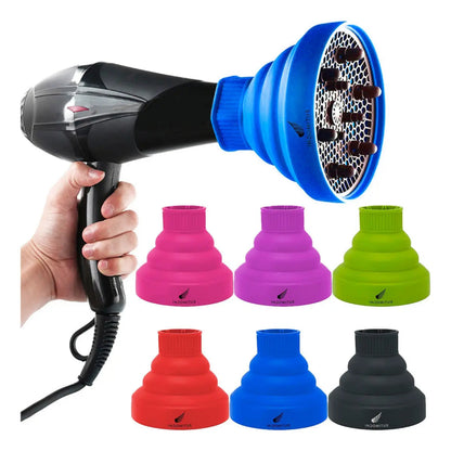 Difusor de Cabello Anti Frizz | En Silicona y Plegable