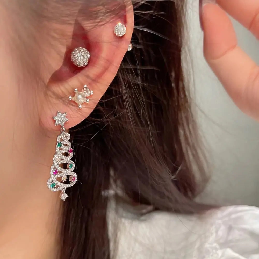 Pendientes de Navidad