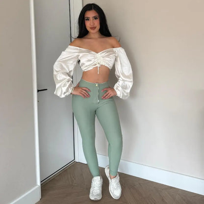 LIPO LEGGINS PRO - Moldea y resalta tu figura | Bota Tubo y Bota Campana Talla S a XXL