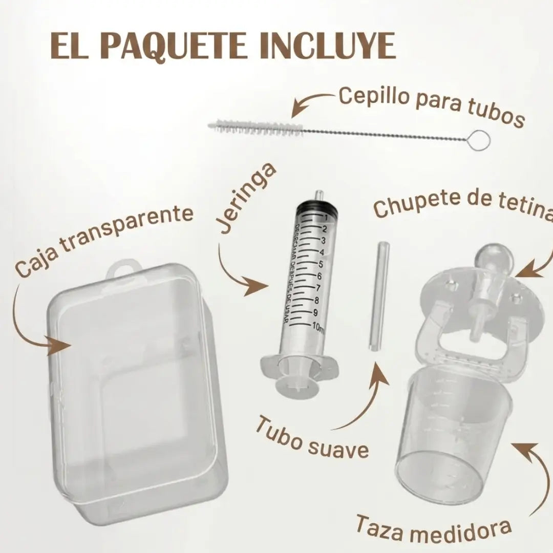 Kit MediBaby - Dosificador Para darle medicamentos con tranquilidad a tu Bebé