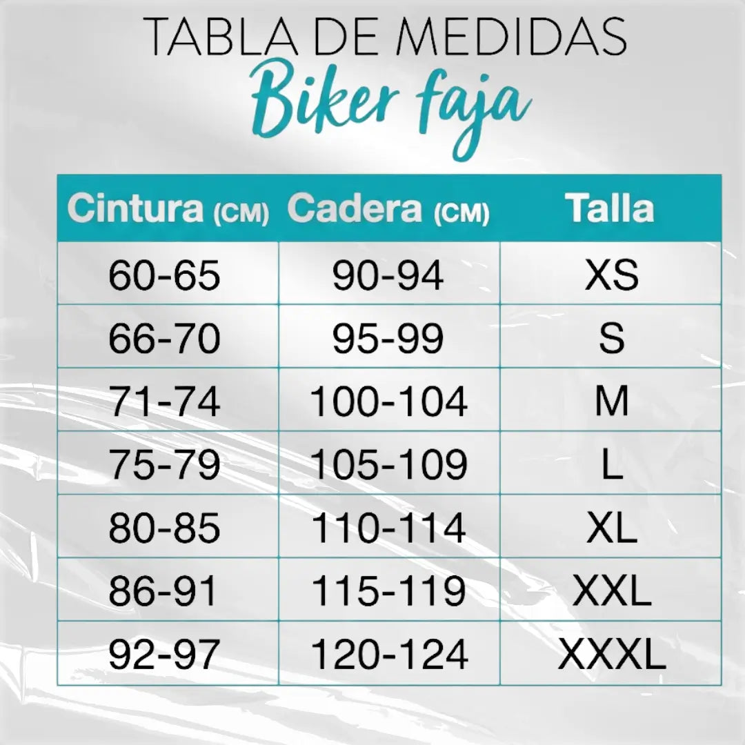 Biker Faja Con Bolsillo - Esculpe Tu Cuerpo Levanta tu cola y define tu cinturita | Talla S a 3XL
