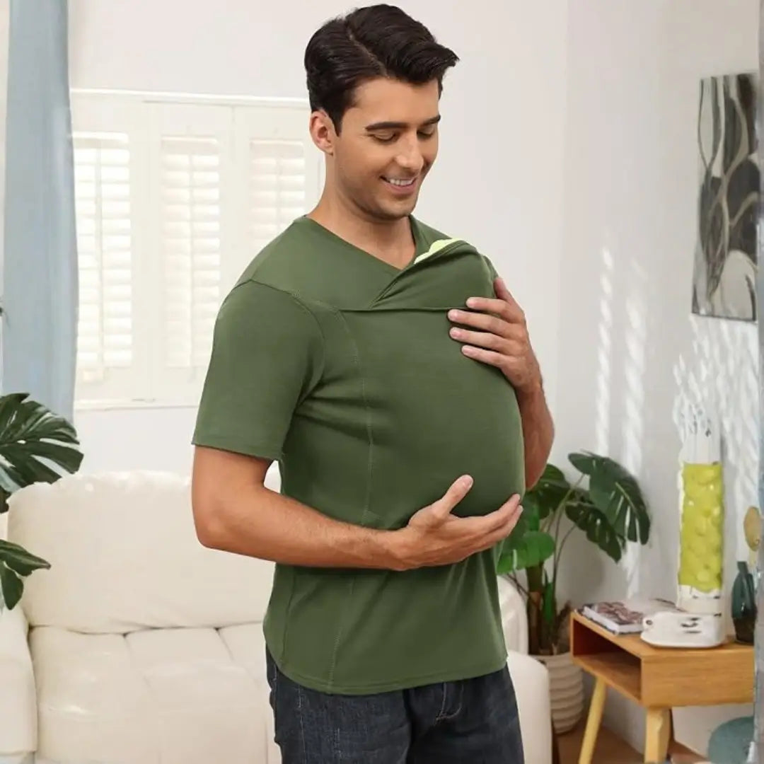Camiseta para Papá Bebé Canguro | Disfruta la mejor etapa de tu hijo