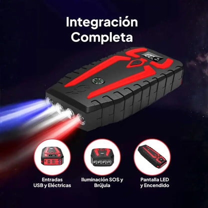 ULTRA VOLT - Iniciador de Bateria 3 en 1 | El compañero confiable para cualquier emergencia vehicular