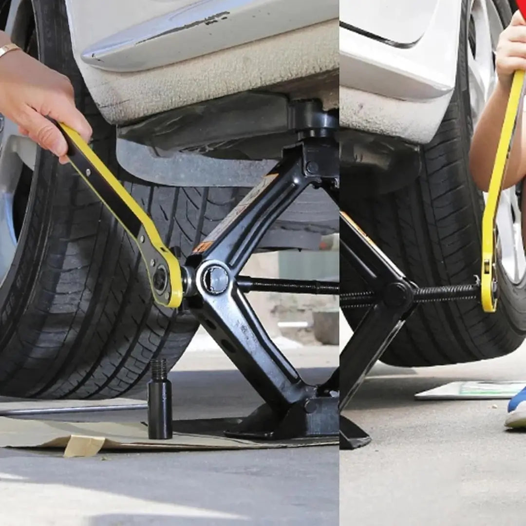 Llave Rachet Universal Para Gato con Mango giratorio de 360°