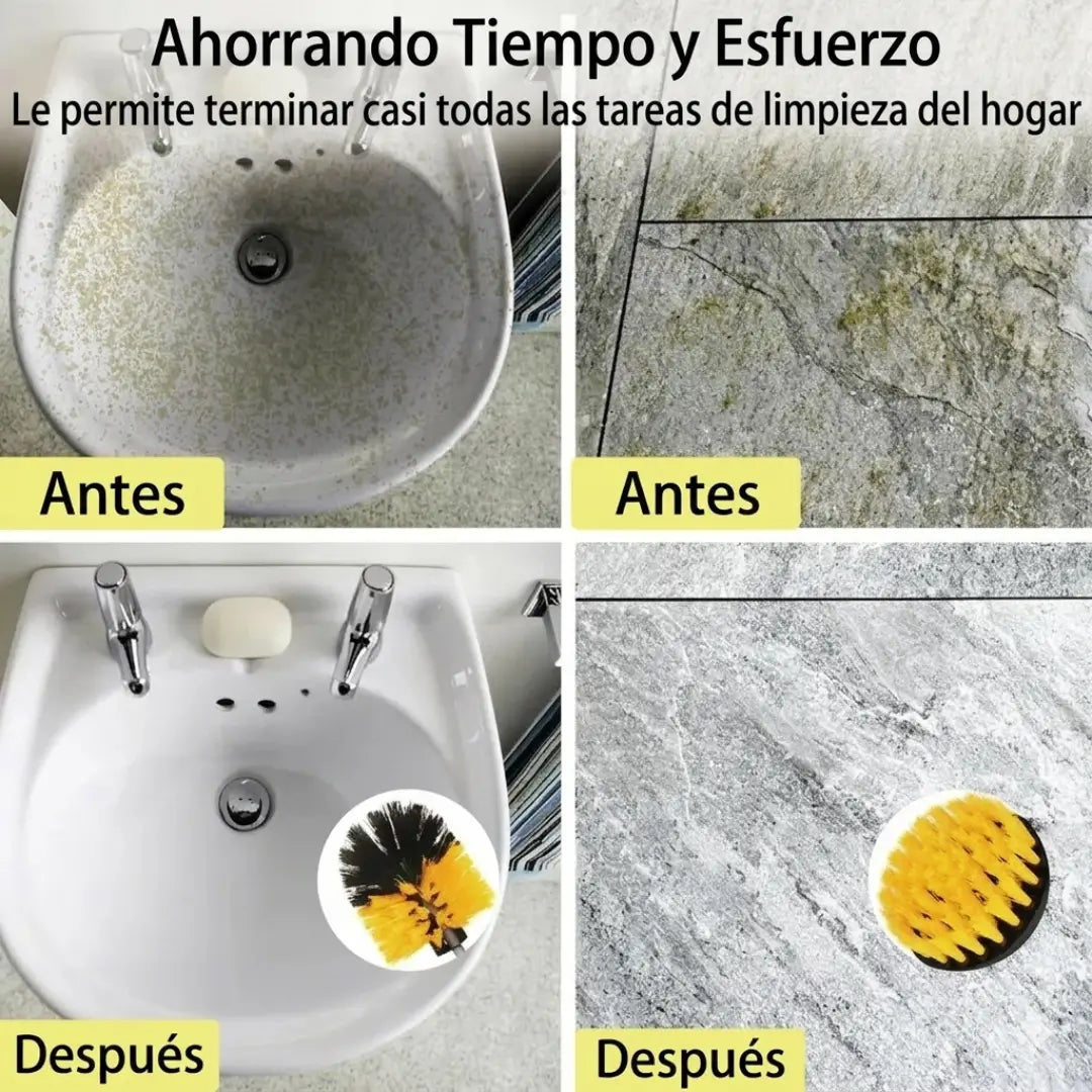 Kit X6 Cepillos De limpieza Para Taladro