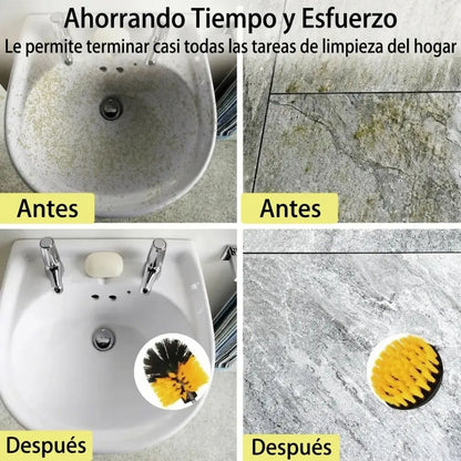 Kit X6 Cepillos De limpieza Para Taladro