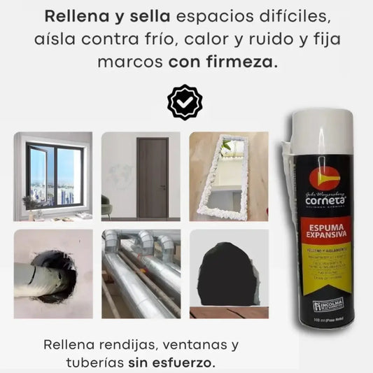 Espuma Expansiva Corneta 500 Ml