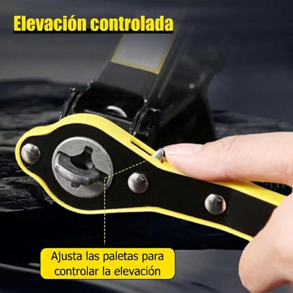 Llave Rachet Universal Para Gato con Mango giratorio de 360°