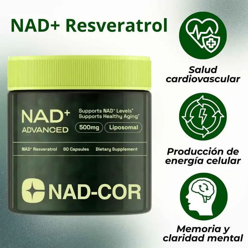 NAD ADVANCED - Mantén Tu Mente Lucida A Pesar De Los Años