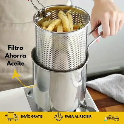 CHEF CROCANTE - Ahorra Aceite Y Tiempo Mientras Cocinas
