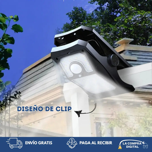 SOLAR CLIP - Con Panel Solar Y Diseño Versátil