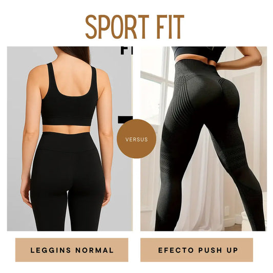 SPORT FIT - Leggins Levantador Con Efecto Push Up