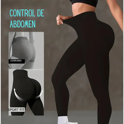 SPORT FIT - Leggins Levantador Con Efecto Push Up