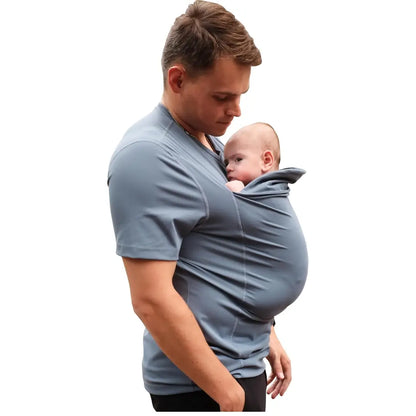 Camiseta para Papá Bebé Canguro | Disfruta la mejor etapa de tu hijo