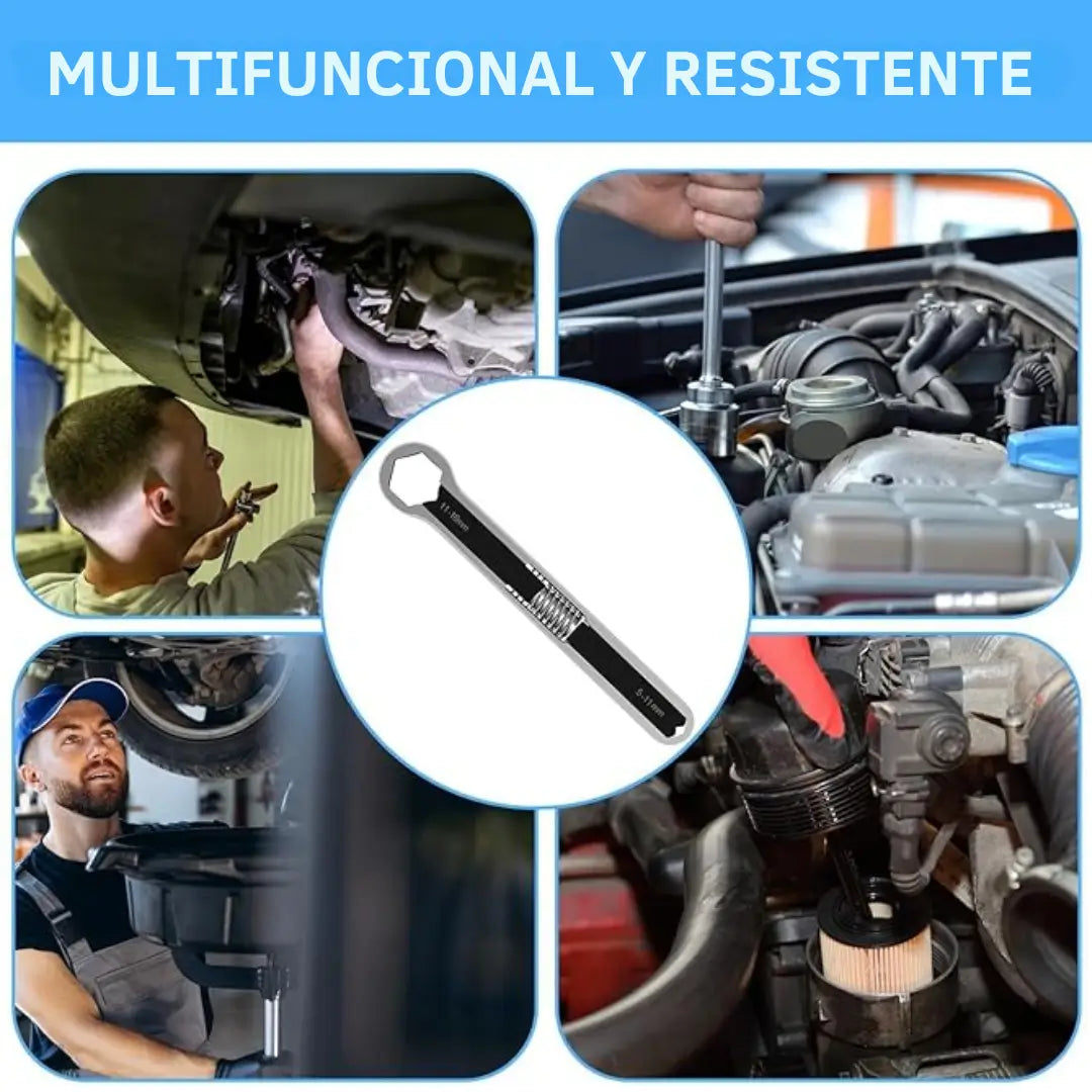LLAVE UNIVERSAL - Resistente, Práctica, Multifuncional Y Universal