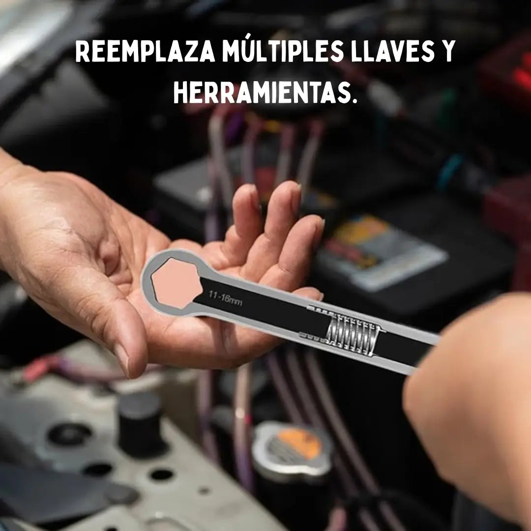 LLAVE UNIVERSAL - Resistente, Práctica, Multifuncional Y Universal