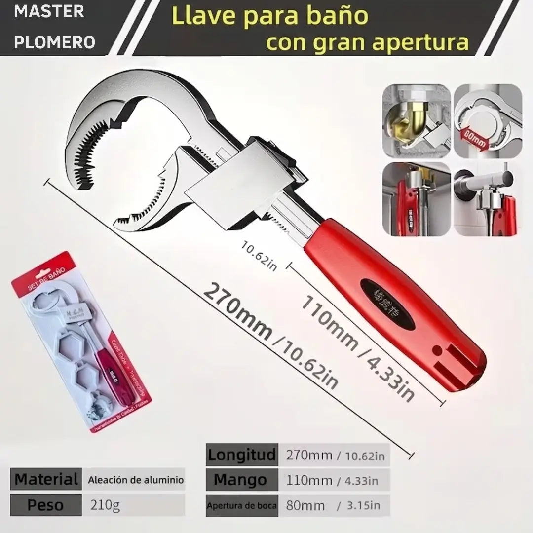 Llave Master Plomero
