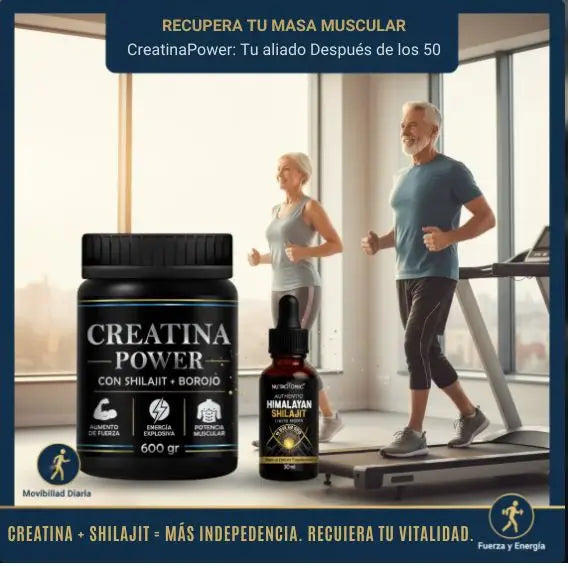 CREAPOWER x600Gr. - Recibe Gratis un Frasco De Shilajit