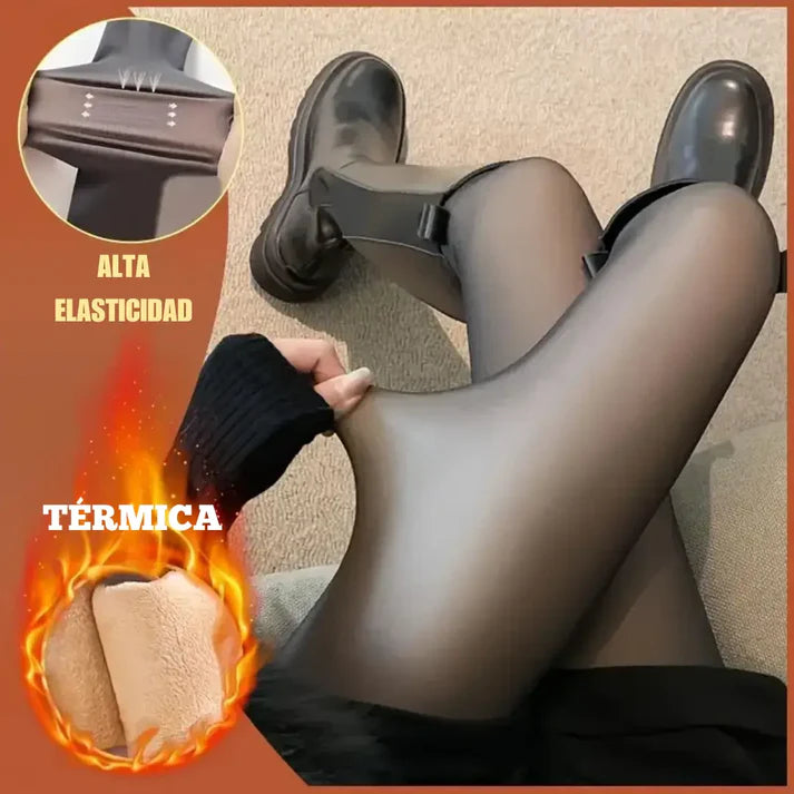 MEDIAS TERMICAS COLOR NEGRO PIEL - Oferta Por Tiempo Limitado