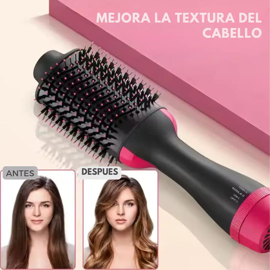 CEPILLO RIZADOR PRO EVOLUTION - Riza y Seca Tu Cabello En Minutos
