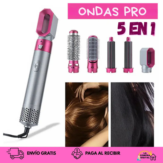 ONDAS PRO - Cepillo 5 Funciones en 1