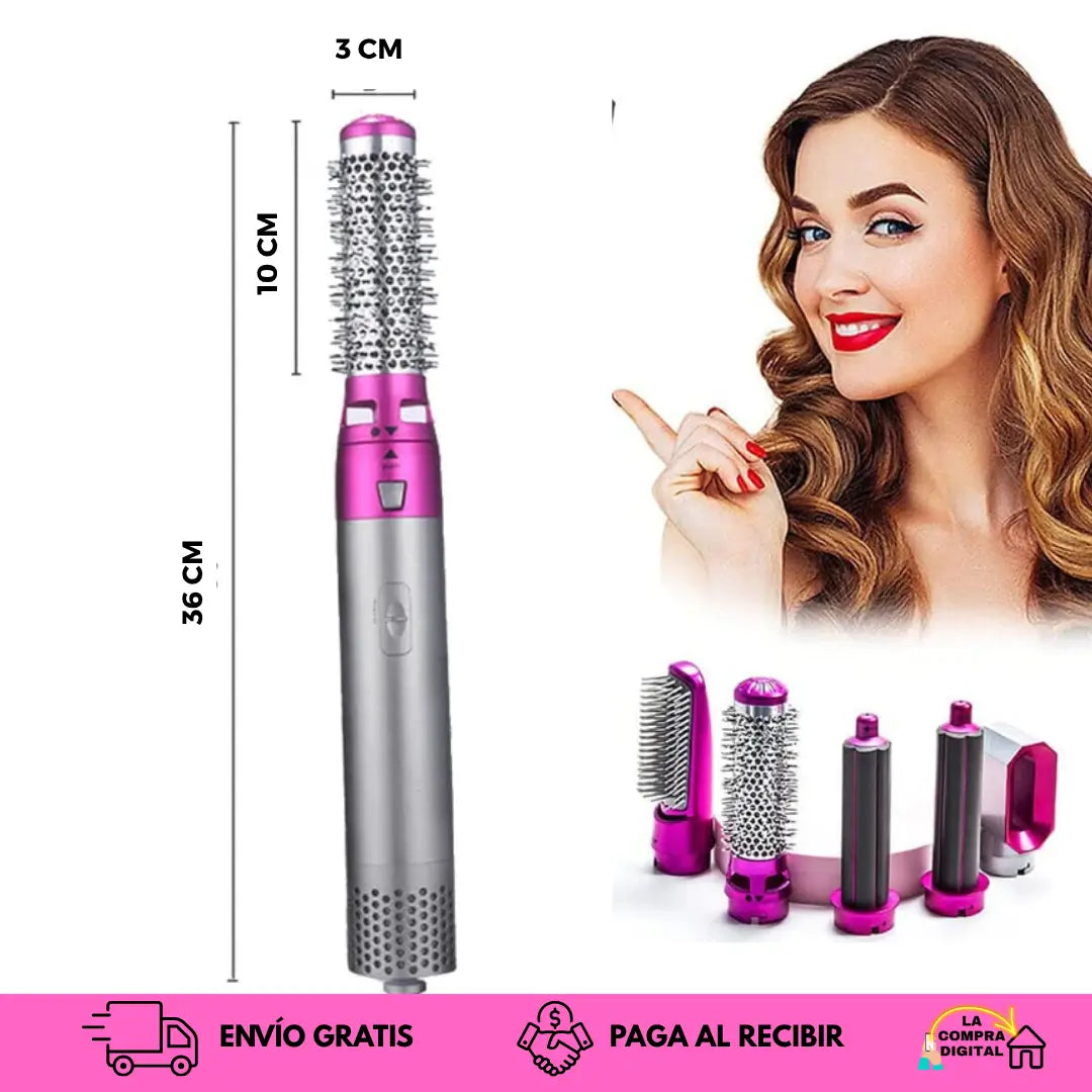 ONDAS PRO - Cepillo 5 Funciones en 1