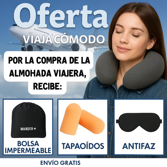 ABRAZO DE CUELLO - Disfruta De Un Kit Para Un Sueño Profundo