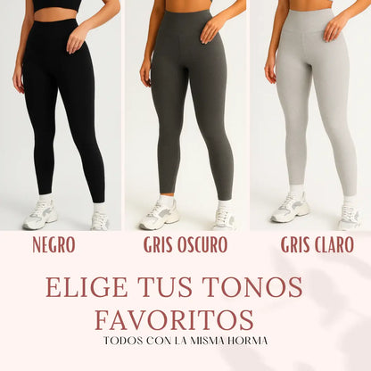 LEGGINS REALCE NATURAL - Ayuda A Disimular Rollitos Incómodos