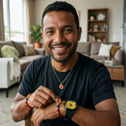 Set Yo Soy Colombia - Reloj, pulsera y collar | El regalo perfecto para cualquier fan de la Tricolor