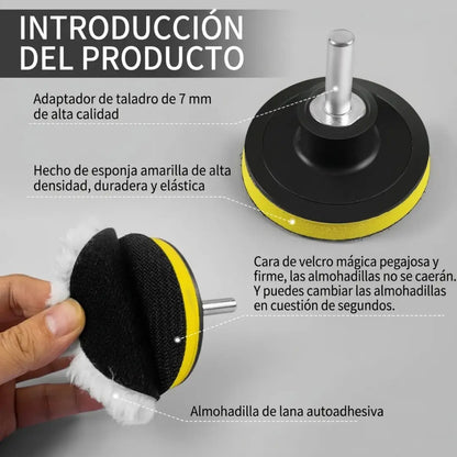 PRO POLISHER - Adaptador de Taladro a Polichadora +🎁 Set X4 Almohadillas