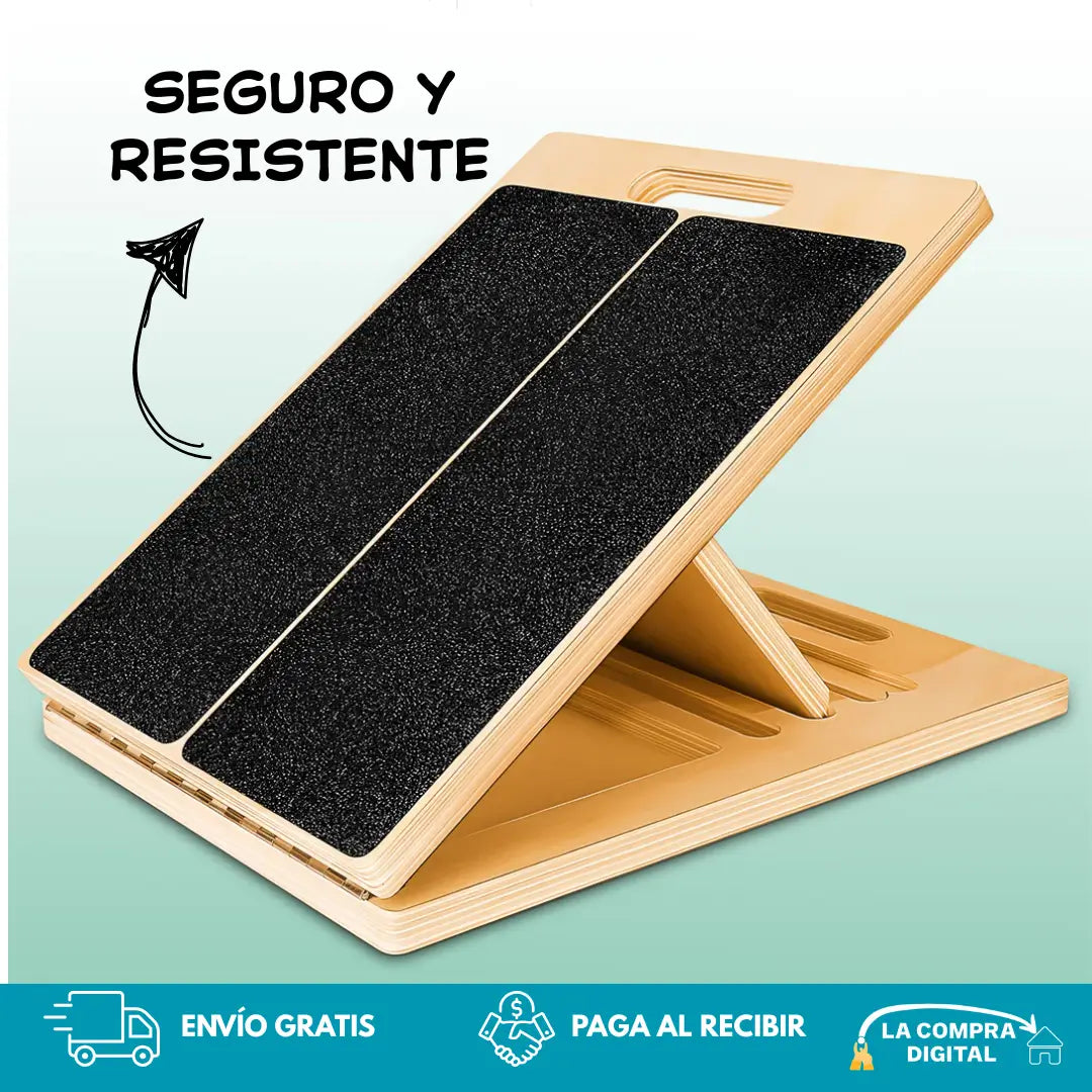 PLATAFORMA ANGULO FIT - Incluye Guía Y Rutina de Ejercicios