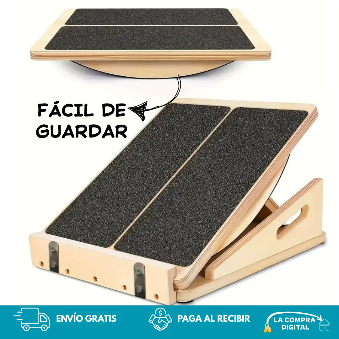 PLATAFORMA ANGULO FIT - Incluye Guía Y Rutina de Ejercicios