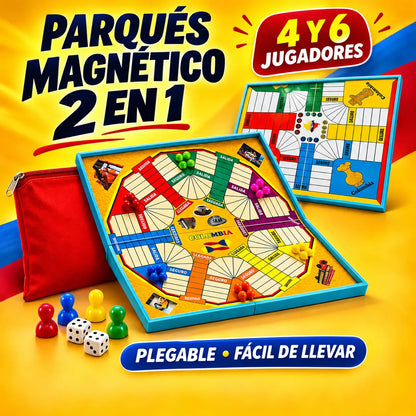 Parqués Magnético 2 en 1