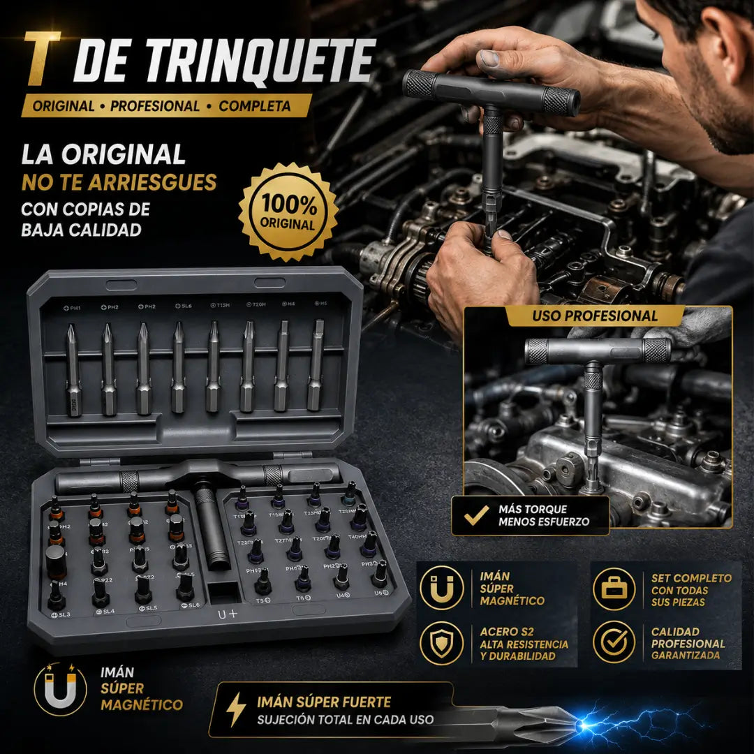 La T MULTIFUNCIONAL ORIGINAL - 6 Meses de Garantía Real