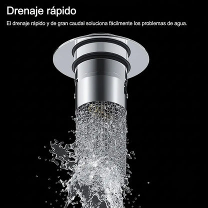 Valvula Desagüe Anti Olor para Lavamanos y Ducha