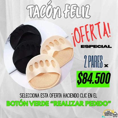TACÓN FELIZ - Evita Lesiones Por El Uso Constante de Tacones