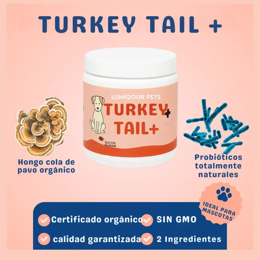 TURKEY TAIL+ - Devuelve Energía Y Vitalidad A Tu Mascota