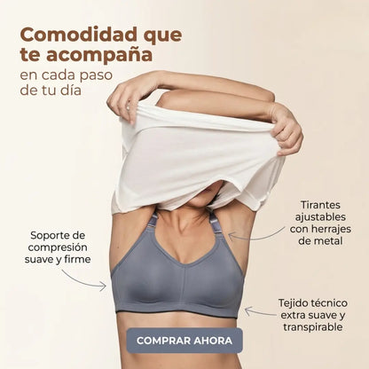 BRA SILUETA 360 - Realza tu busto y elimina los rollitos incomodos | Talla 32 a 40
