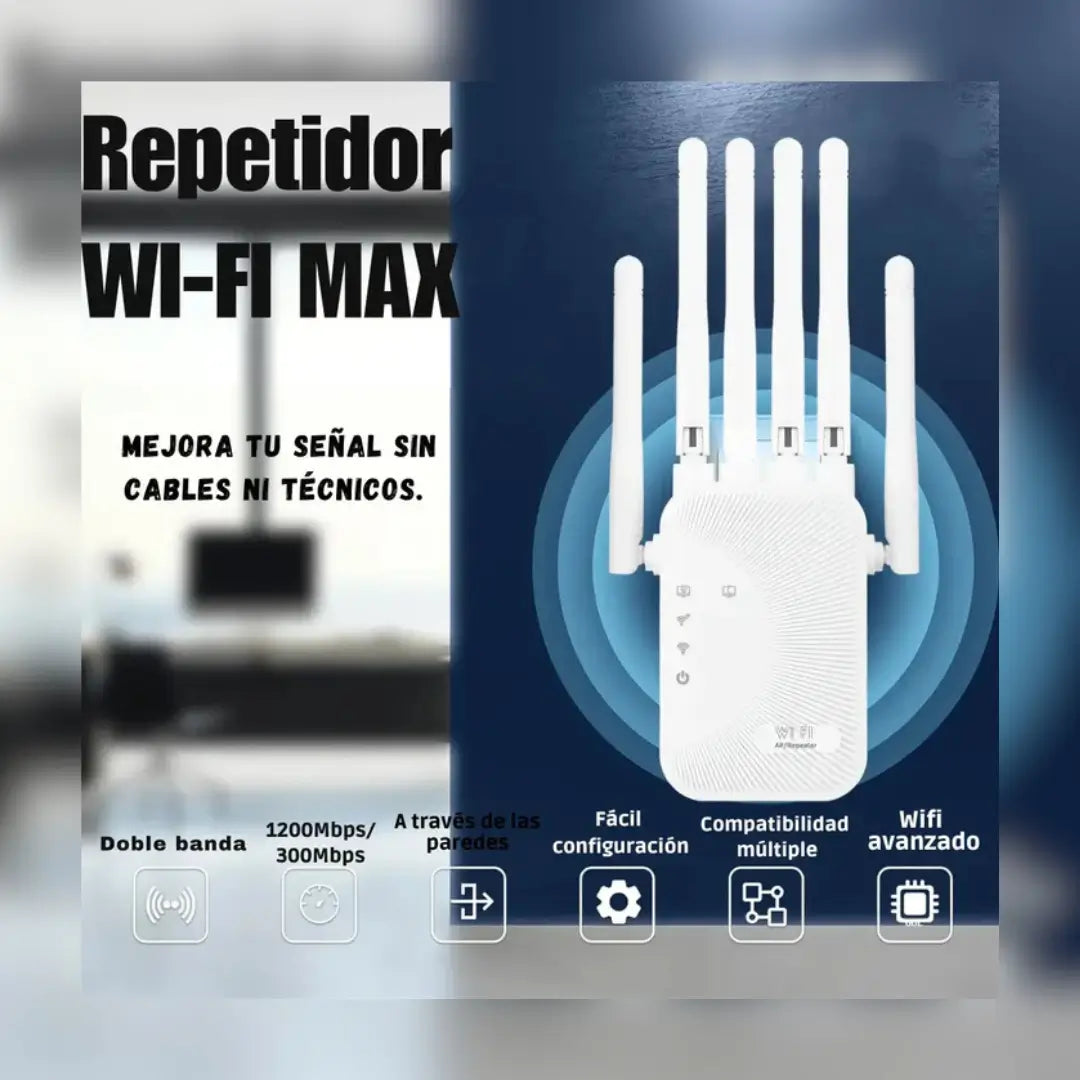 WIFI MAX - Conecta Toda Tu Casa Sin Pagar Más